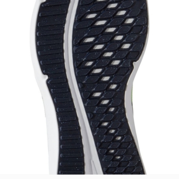 Nike Downshifter 12 Summit White Lime Blast Running Shoes NIB Womens Size 12 - Picture 4 of 7